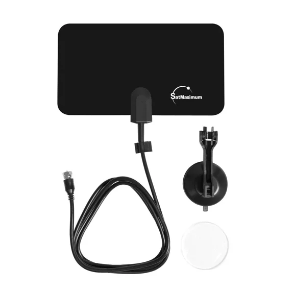 Cables Direct Online Indoor HDTV Antenna with 20dB Amplifier, 4K Digital TV Signal Booster, 30 Mile Range