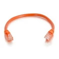 thumbnail image 1 of Cables To Go 00460 150 ft. Cat5e Snagless Unshielded-UTP Ethernet Network Patch Cable - Orange, 1 of 1