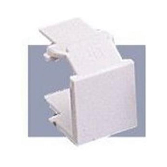Cables To Go 03823 Snap-In Blank Keystone Insert Module - Ivory