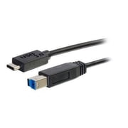 C2G 3ft USB 3.1 Gen 1 USB Type C to USB B Cable M/M - USB C Cable Black