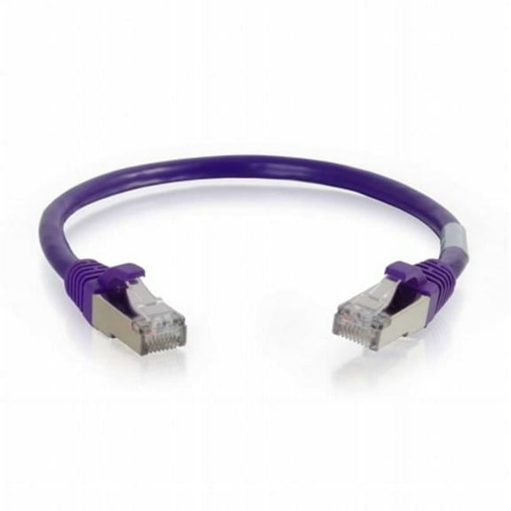 Cables To Go -  2ft Cat6 Snagless Shielded - STP -Network Patch Cable - Purple