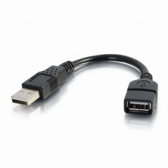 Cables To Go - 6 inch USB 2.0 A Male to A Female Extension Cable