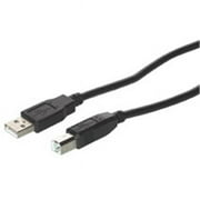 Cables To Go USB A-B Cable - Black - 1m
