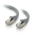 thumbnail image 1 of Cables to Go 648 12 ft. Cat6a Snagless Shielded STP Ethernet Network Patch Cable&#44; Gray, 1 of 2