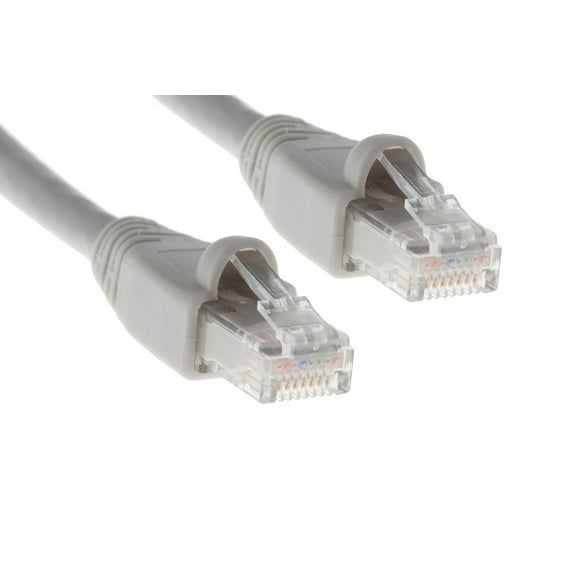 CablesAndKits Cat6A Ethernet Network Patch Cable, Booted