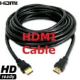 thumbnail image 1 of Cablevantage 4330113449 25' Male HDTV to Male HDMI Cable, Black, 1 of 3