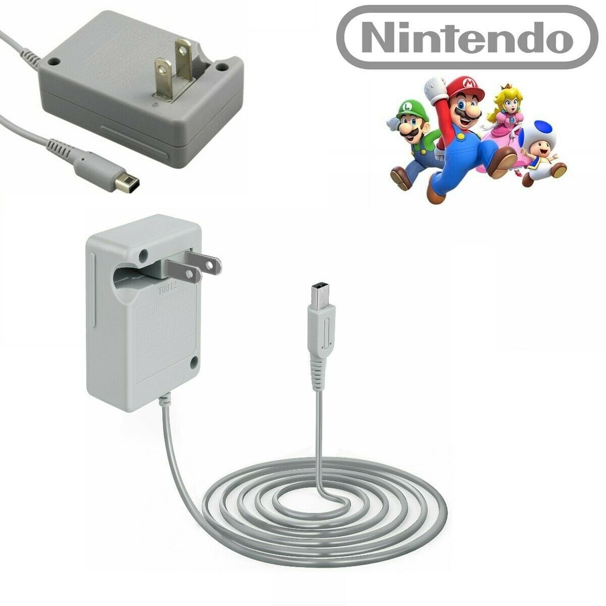 DSi Charger Kit, AC Power Adapter Charger and Stylus Pen for Nintendo DSi,  Wall Travel Charger Power Cord Charging Cable