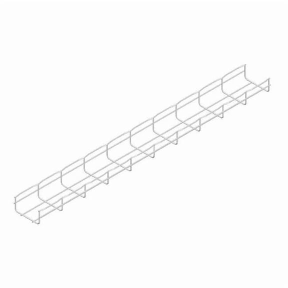 Cablofil Wire Mesh Cable Tray, 22 lb Capacity, Steel, Zinc Plated CF54/100EZ