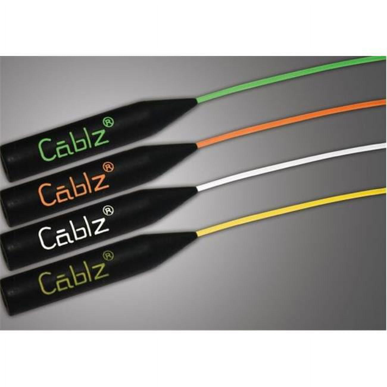 Cablz CMONOZBLK Monoz Adjustable Eyewear Retainer Classic Black Mono