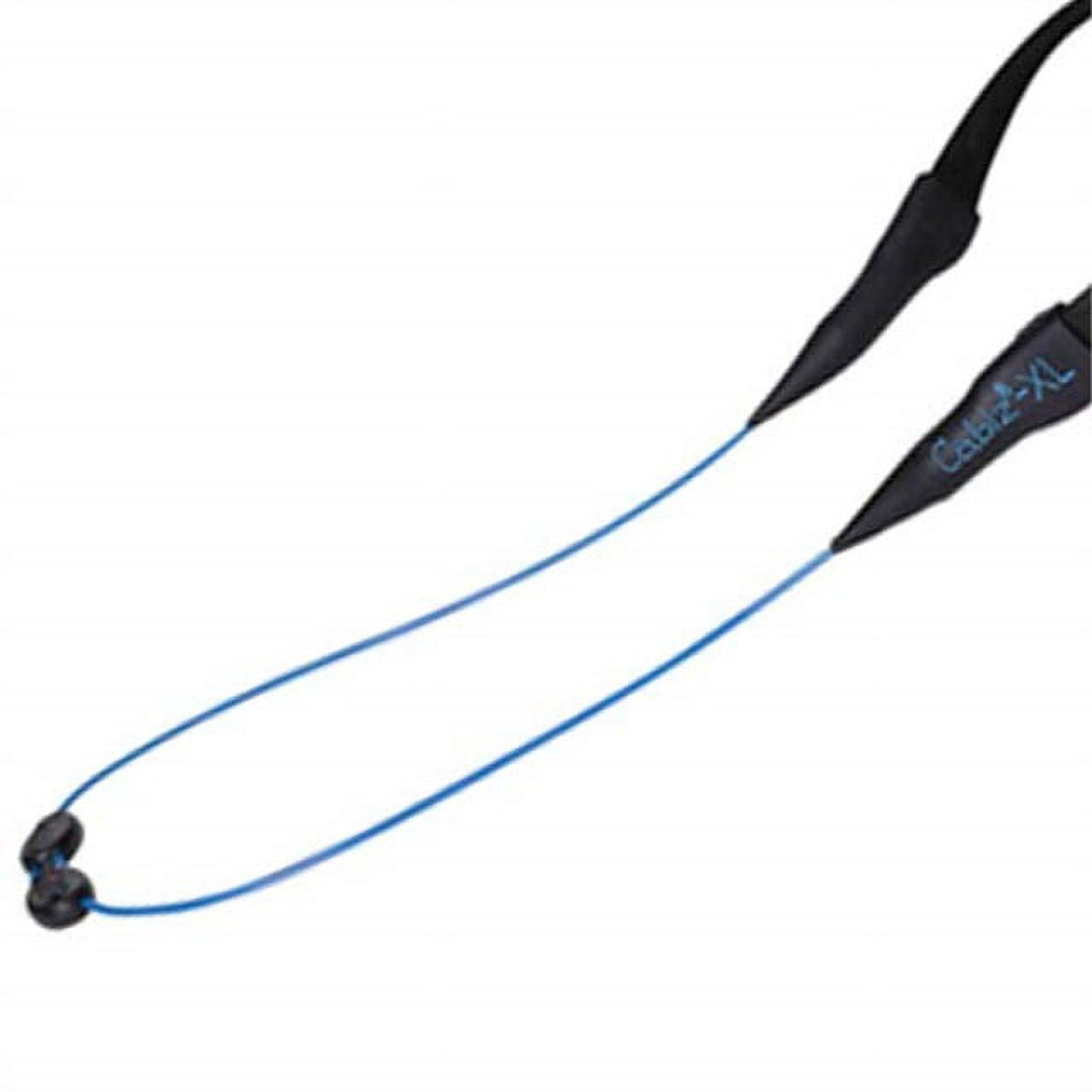 Cablz Monoz XL Adjustable Zipz, 14" Retainer, Blu, Mono