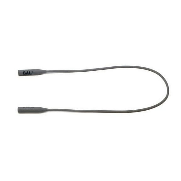Cablz Silicone Non-Adjustable Eyewear Retainer - Grey