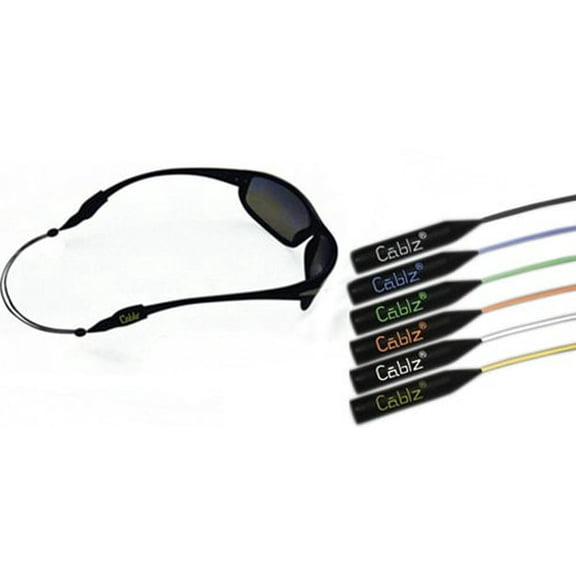 Cablz Zipz Adjustable Eyewear Retainer for Adults in Assorted Colors