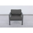 thumbnail image 1 of Cabo Club Chair Gray Aluminum Frame in Charcoal Cushion, 1 of 6