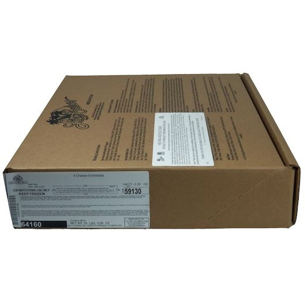 Cabo Real Four Cheese Enchilada, 2 Ounce -- 144 per case.