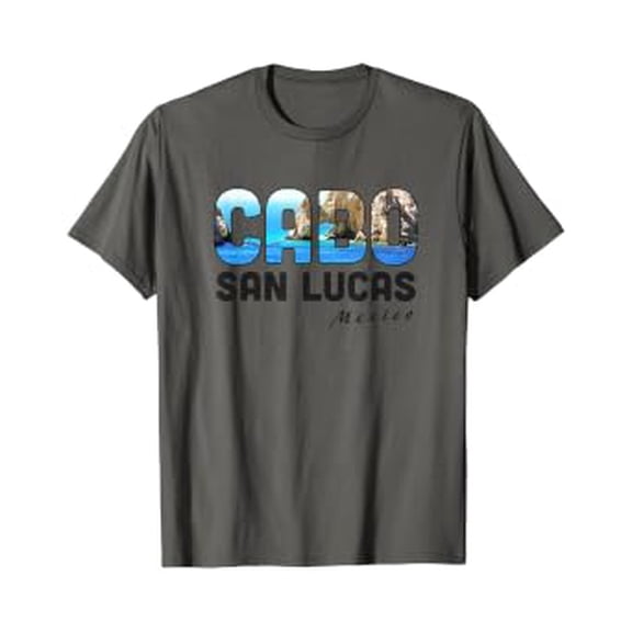 Cabo San Lucas Mexico Baja Beach Cliffs Water Swimming T-Shirt