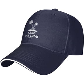 Cabo San Lucas Mexico Distressed Baseball Cap for Men 90s Washed Cotton Adjustable Strapback Baseball Caps