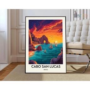 Cabo San Lucas Mexico Poster Unframed Paper Print