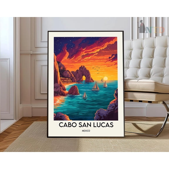 Cabo San Lucas Mexico Poster Unframed Paper Print