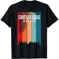 thumbnail image 1 of Cabo San Lucas Mexico Retro T-ShirtMen's and women's gift, black and white T-shirt, size: Extra large S-4XL, 1 of 4