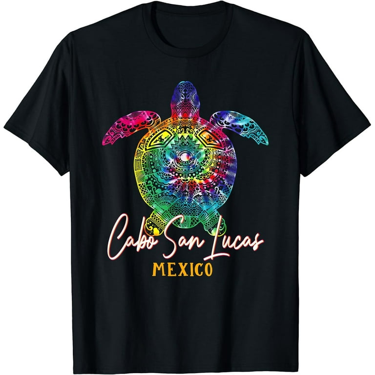 Cabo San Lucas T-Shirt Tribal Turtle Shirt Cabo San Lucas T-Shirt Tribal Turtle Shirt
