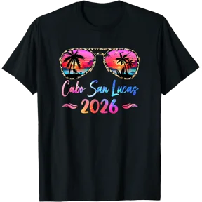 Cabo San Lucas Vacation 2026 Matching Group Family Summer T-Shirt