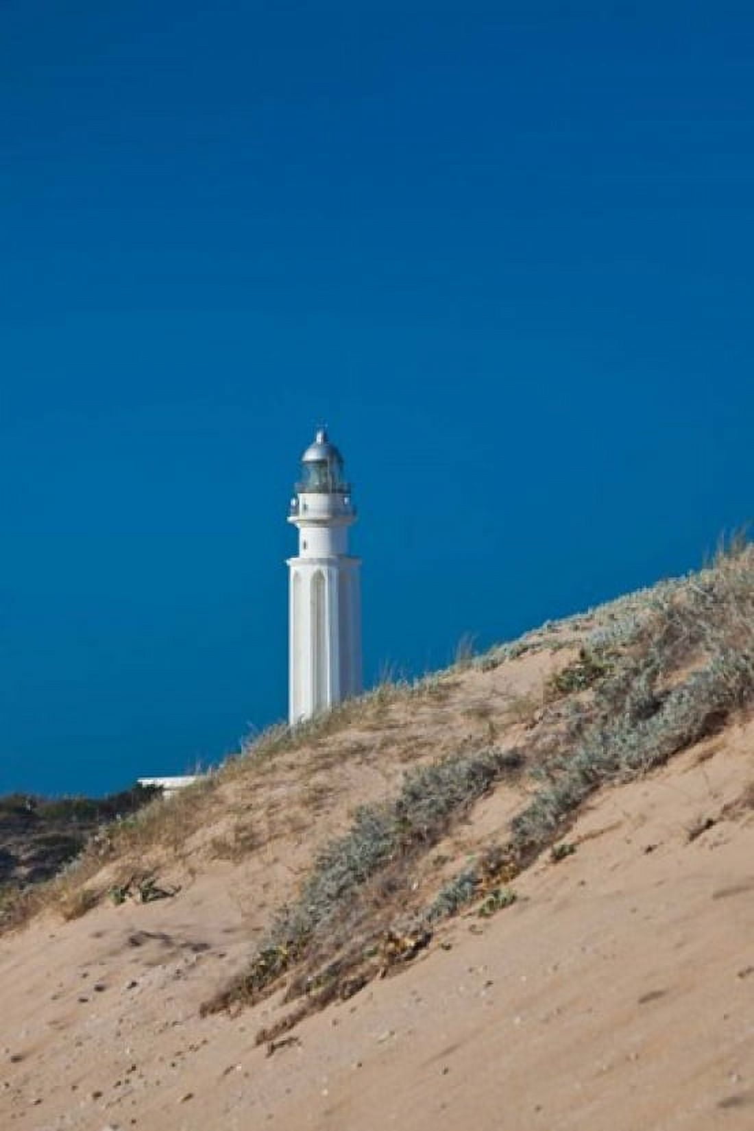 Cabo Trafalgar Lighthouse Los Canos de Meca Spain Canvas Art - Walter Bibikow DanitaDelimont (25 x 38)