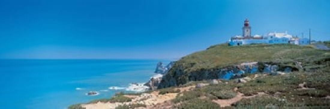 Cabo de Roca Portugal Canvas Art - Panoramic Images (36 x 12)