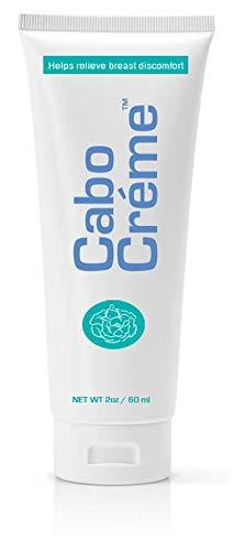 Cabocreme Breast Cream for Engorgement, Weaning, and Suppression of Breast Milk | Ob-GYN Doctor Created, Breastfeeding Mother Approved