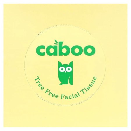 Caboo, Tree Free Facial Tissue, 60 3-Ply Facial Tissues Pack of 4