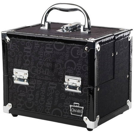 Caboodles Adored 4 Tray Train Makeup Case