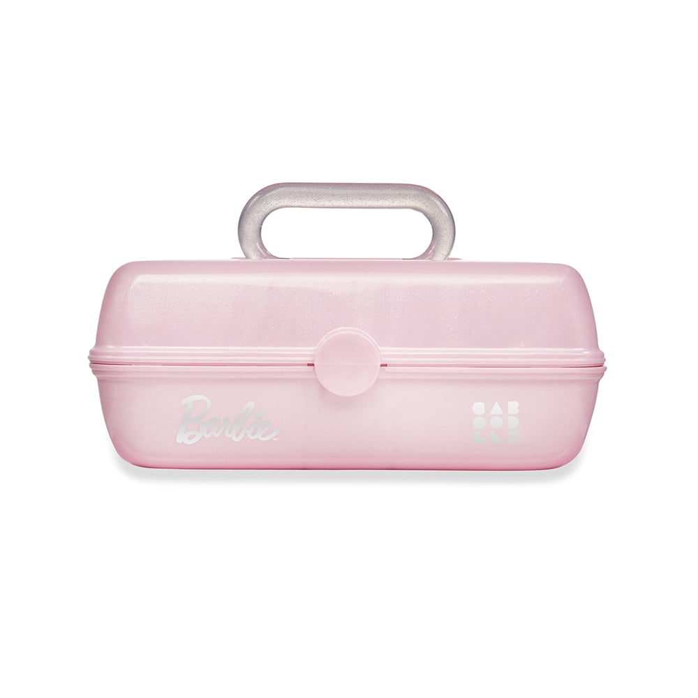Caboodles Barbie Pretty In Petite Cosmetic Case, Pink Shimmer - Walmart.com