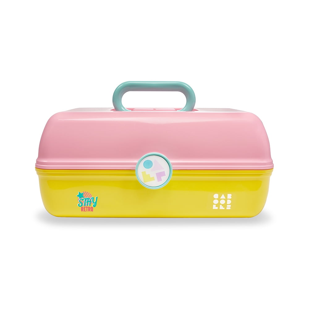 Caboodles On-The-Go Classic Pink/Yellow - Walmart.com