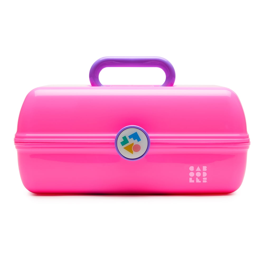 Caboodles Pink & Yellow on The Go Girl