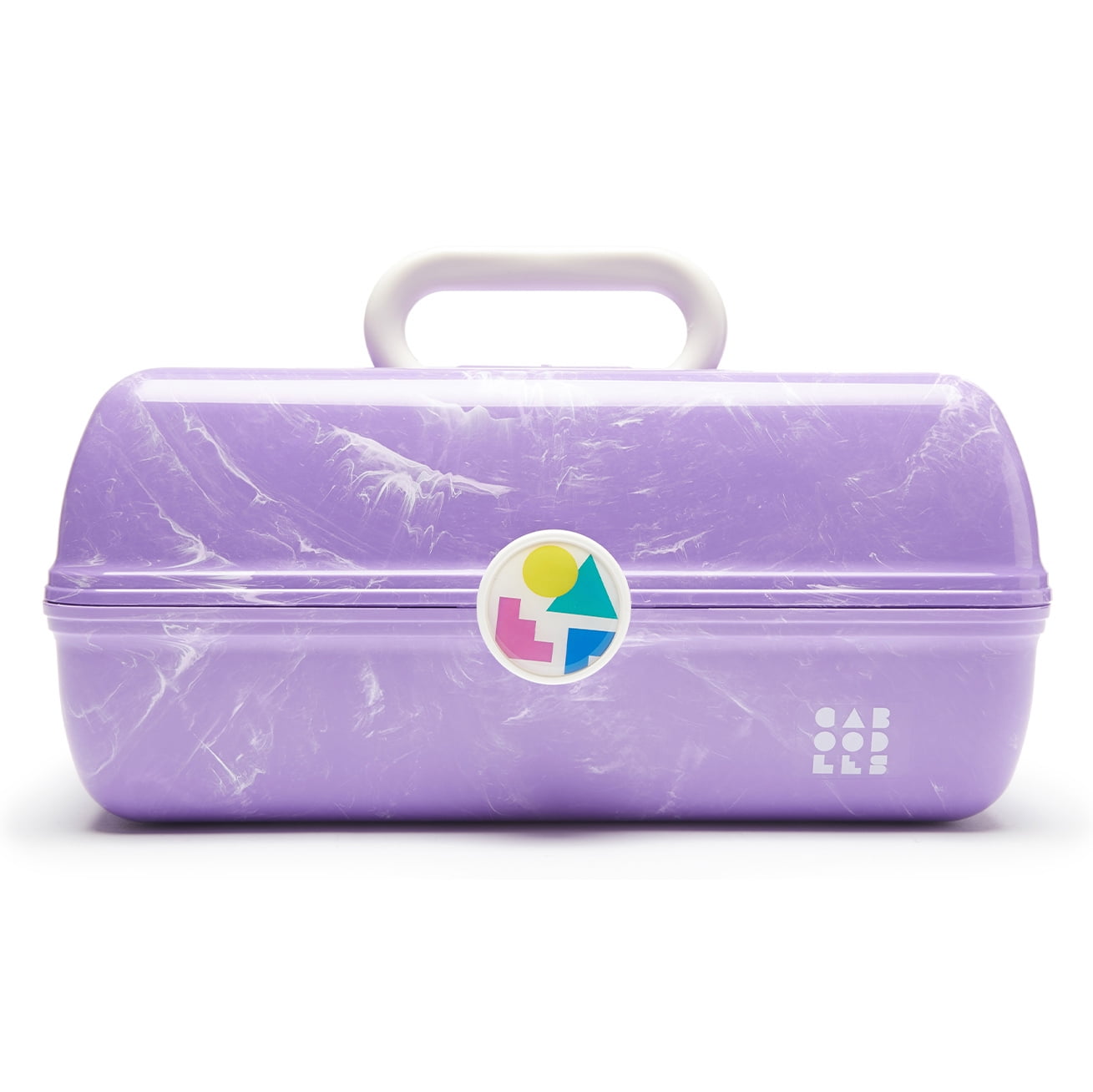 Caboodles On-The-Go-Girl Classic Cosmetic Case, Purple Marble 