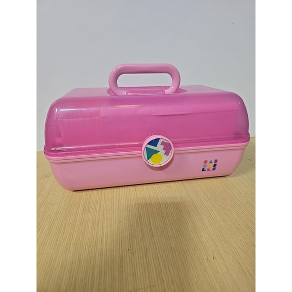 Caboodles On-The-Go Girl Fuchsia Cosmetic Bag