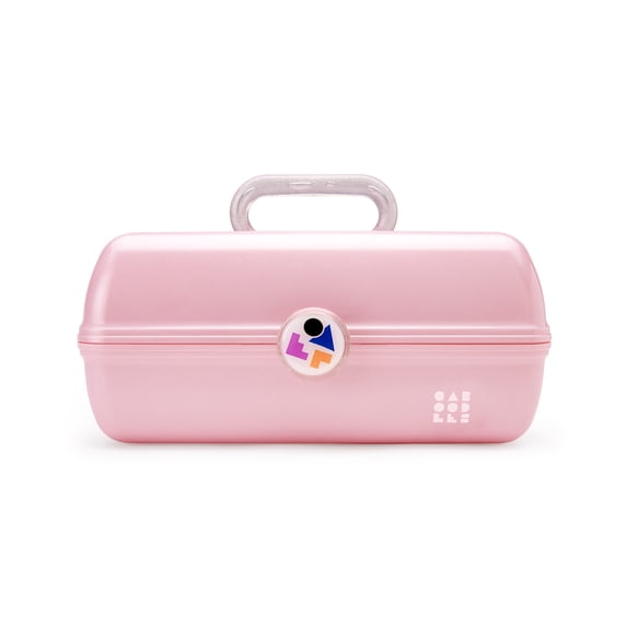 Caboodles On-The-Go Girl Makeup Box, Pink Sparkle