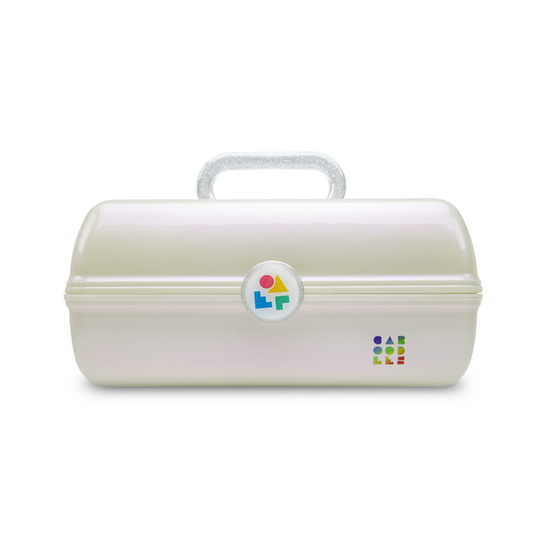 Caboodle On-The-Go Girl Retro Case White Opal