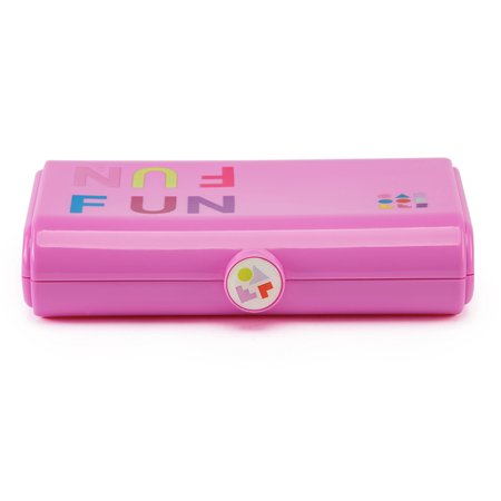 Caboodles Take It Forever Fun Cosmetic Case, Pink