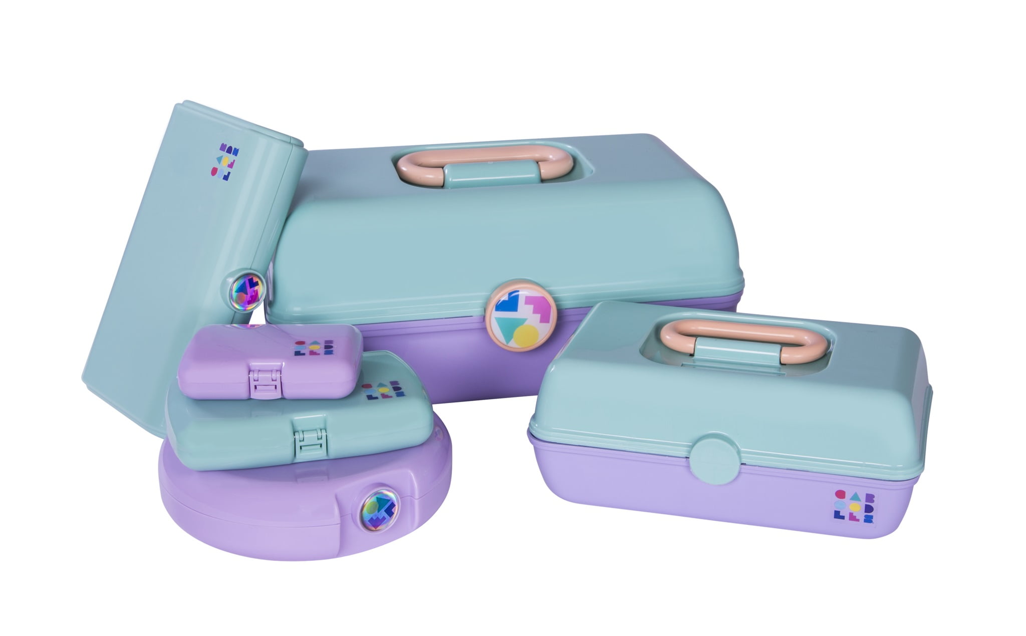 Caboodles Vintage 6 Pc. Value Set Seafoam/Lilac
