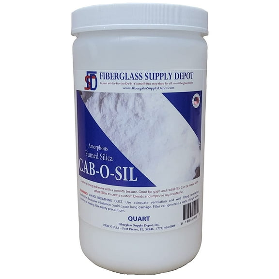 Cabosil Fumed Silica Resin Thickener for NonSaggy Putty Advanced Epoxy Resin Thickener Professional Thixotropic Agent for Smooth Epoxy Easy to Use (1 Quart)