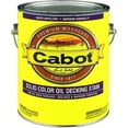 thumbnail image 1 of Cabot 11601 1 Gallon- White Base Solid Oil Decking Stain - White base, 1 of 1