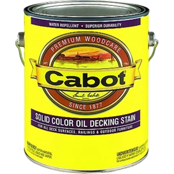 Cabot 11606 1 Gallon- Neutral Base Solid Oil Decking Stain