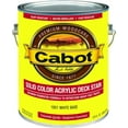 thumbnail image 1 of Cabot 1801-07 Decking Stain, 1 Gallon, White, 1 of 1