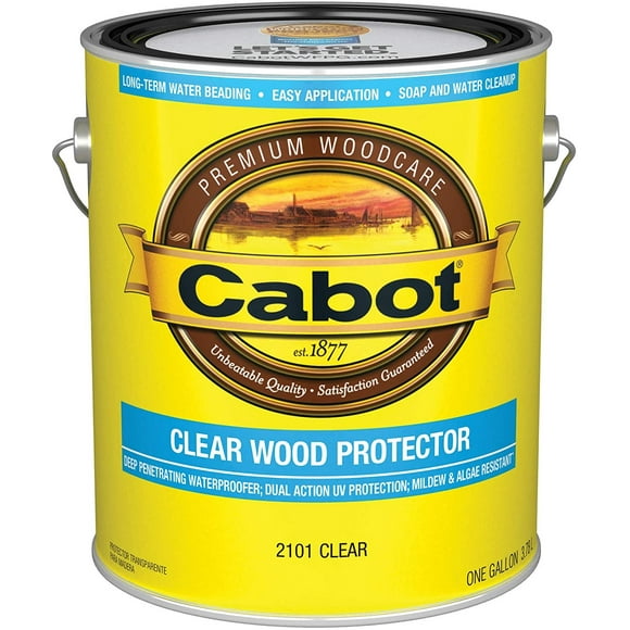 Cabot Clear Wood Protector Wood Finish, 1 Gallon