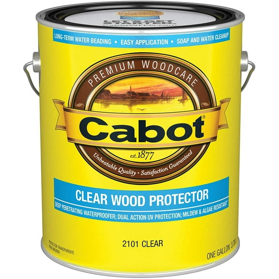 Cabot Clear Wood Protector Wood Finish, 1 Gallon