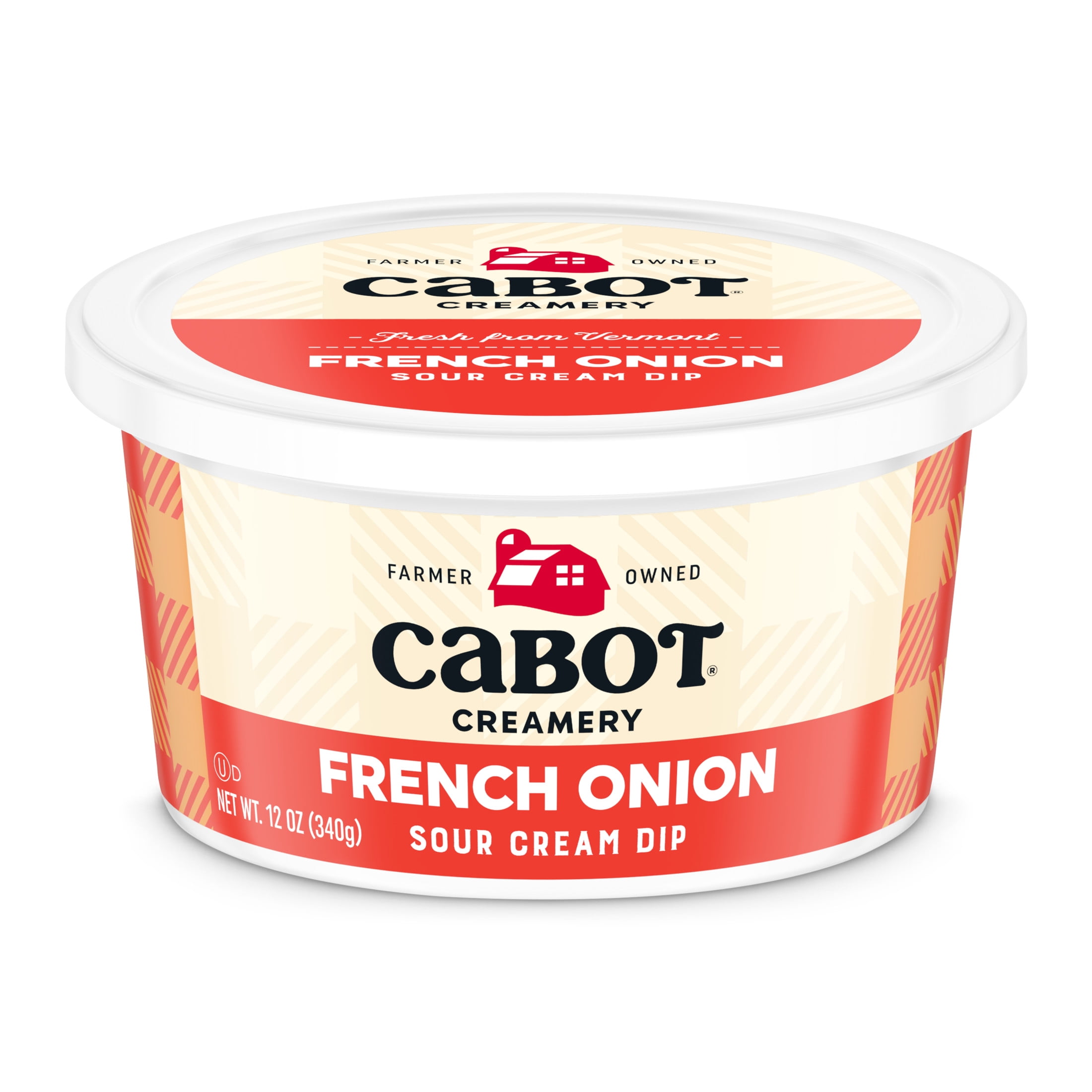 Cabot Creamery Dip French Onion 12 oz (Refrigerated Spread)