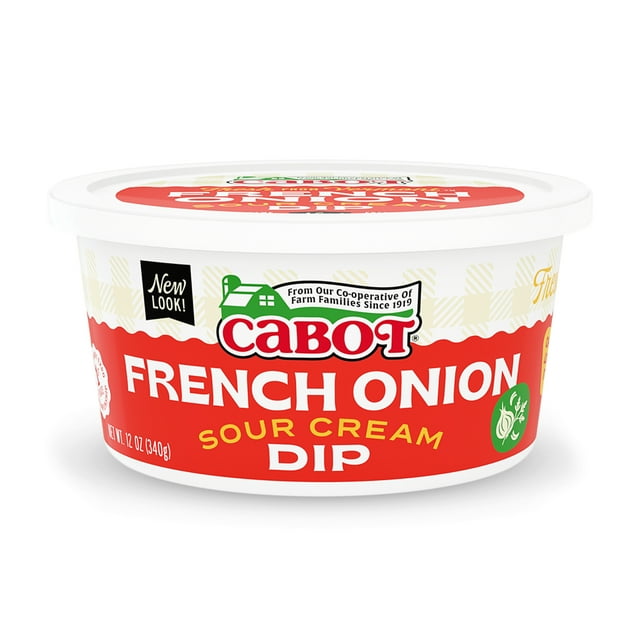Cabot Creamery Dip French Onion 12 oz Tub
