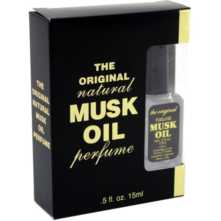 Cabot Labs Original Natural Musk Oil Perfume Cologne, 0.5 oz