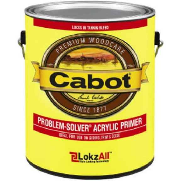 Cabot Samuel 8022-07 Gallon Acrylic Latex Exterior Primer - Pack of 4