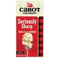 thumbnail image 1 of Cabot Seriously Sharp White Cheddar Macaroni and Cheese Shells, 1 of 14